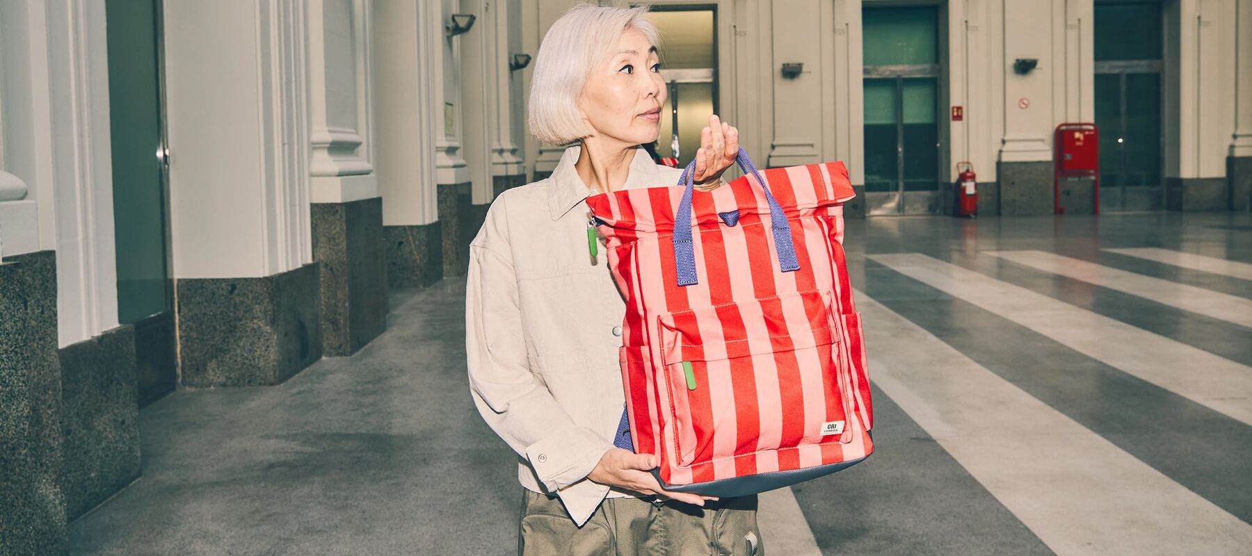 Striped Bags