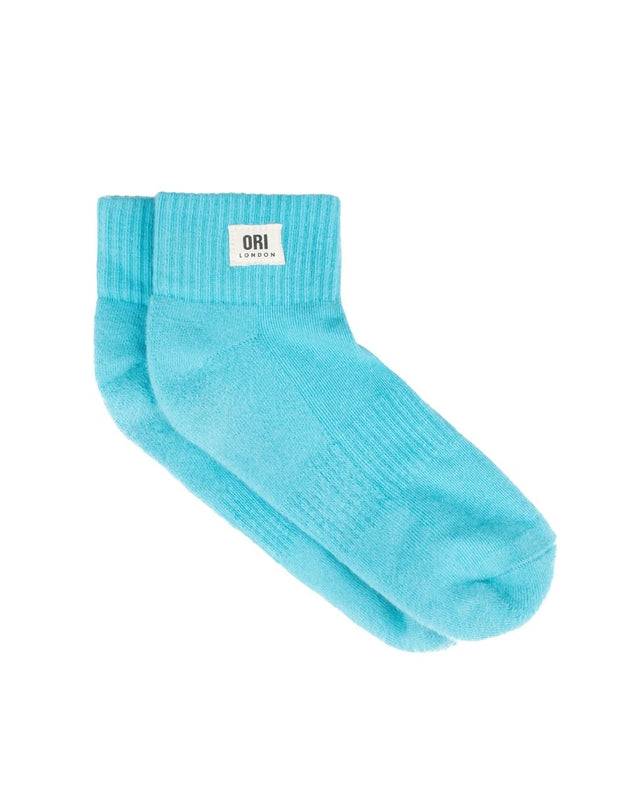 Wembley Ankle Socks for Women in Aquatic Awe