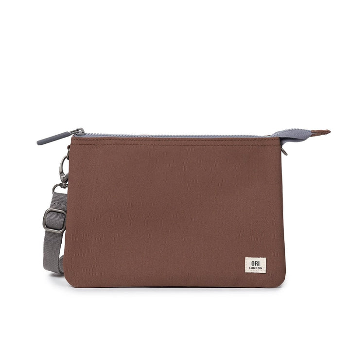 Carnaby Crossbody XL Cocoa Recycled Canvas
