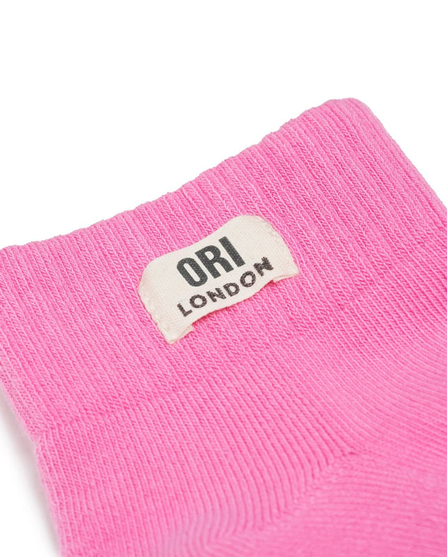 Wembley Ankle Socks for Women in Pink Carnation