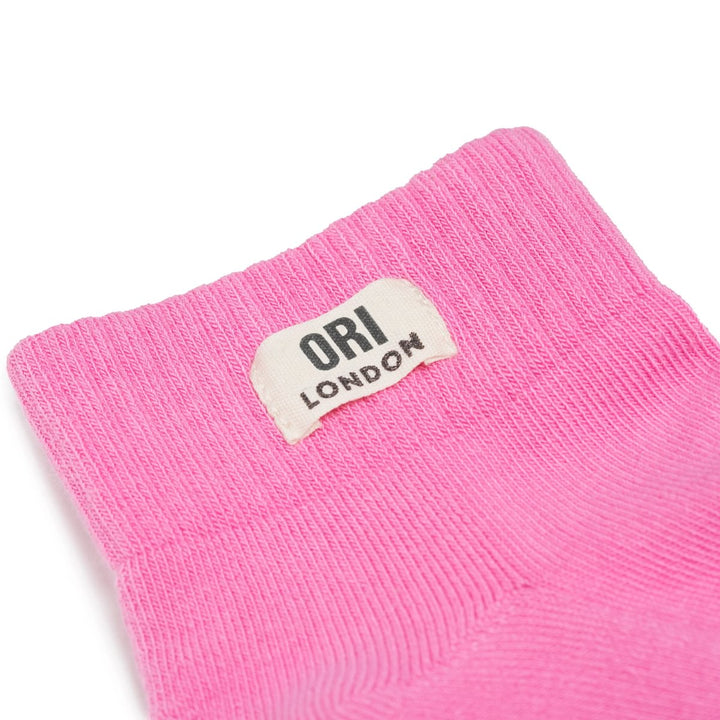 Wembley Ankle Socks for Women in Pink Carnation