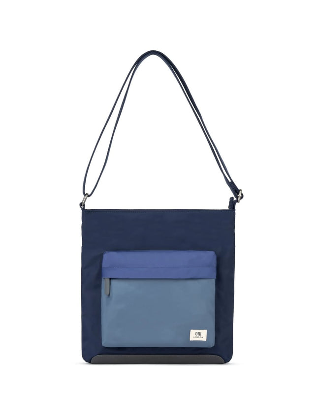 Kennington Crossbody Bag in Indigo Tonal