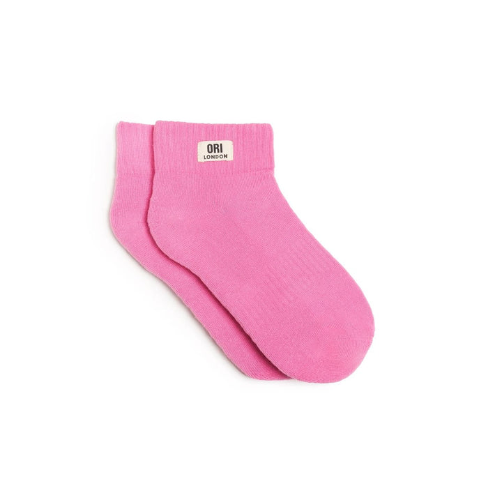 Wembley Ankle Socks for Women in Pink Carnation