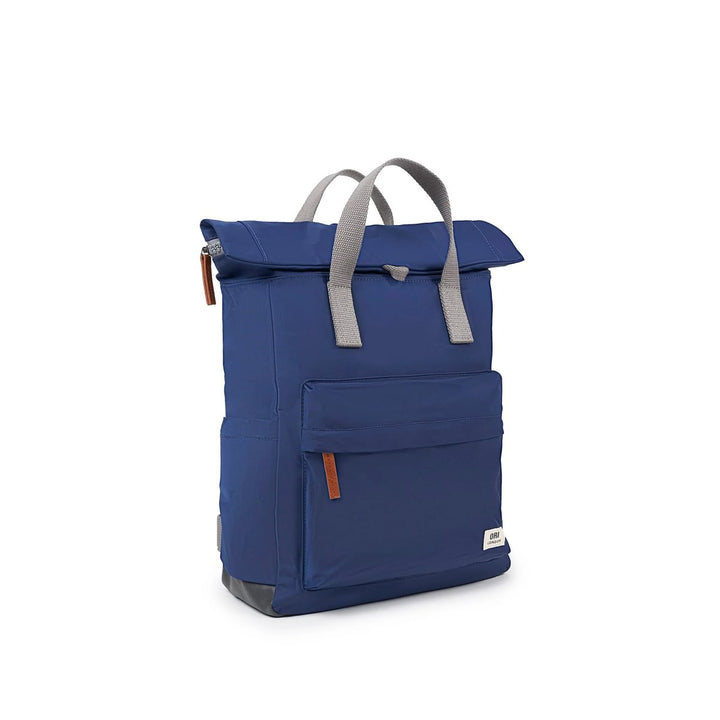 Canfield Roll Top Backpack in Crisp Blue