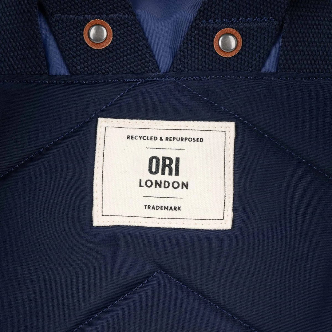 Canfield Roll Top Backpack in Indigo Tonal