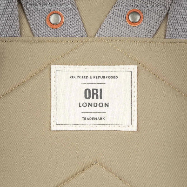 Canfield Roll Top Backpack in Taupe