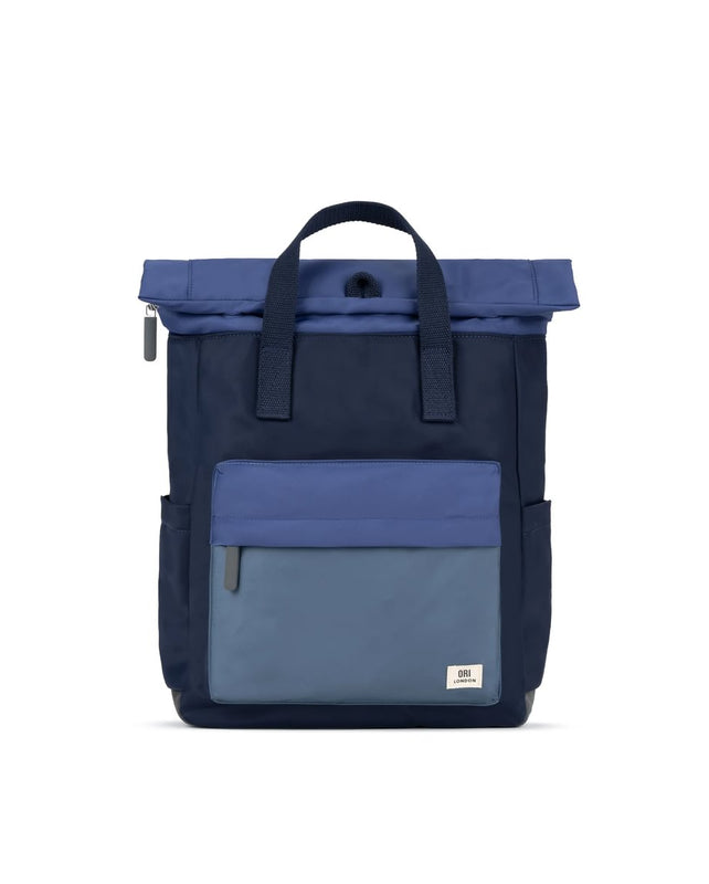 Canfield Roll Top Backpack in Indigo Tonal