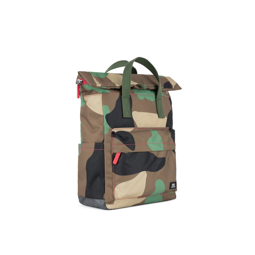 Canfield Roll Top Backpack in Vintage Camo
