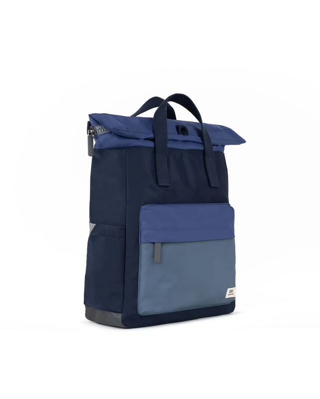Canfield Roll Top Backpack in Indigo Tonal