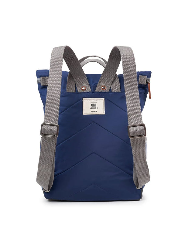 Canfield Roll Top Backpack in Crisp Blue