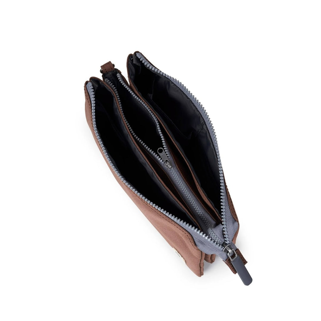 Carnaby Crossbody XL Cocoa Recycled Canvas