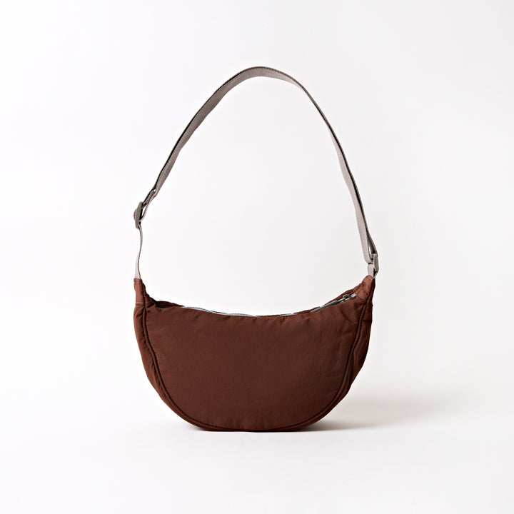 Farringdon Half Moon Bag in Chocolate