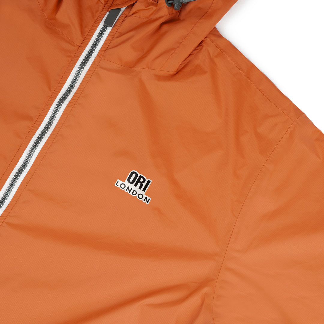 Holborn Rain Jacket in Burnt Orange