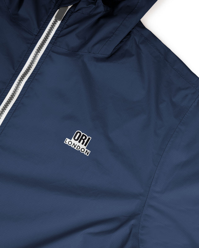 Holborn Rain Jacket in Deep Blue