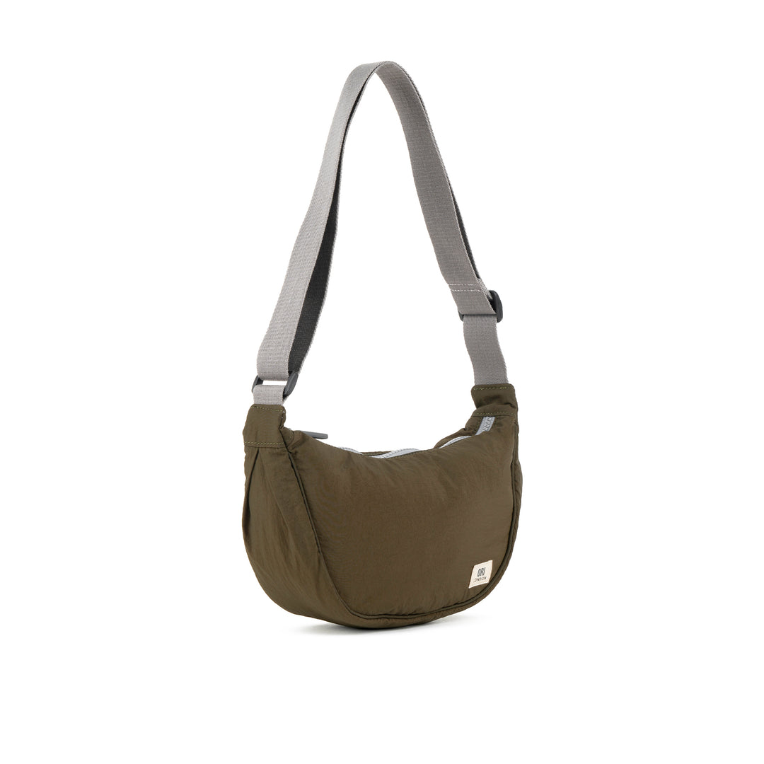 Farringdon Half Moon Bag in Moss