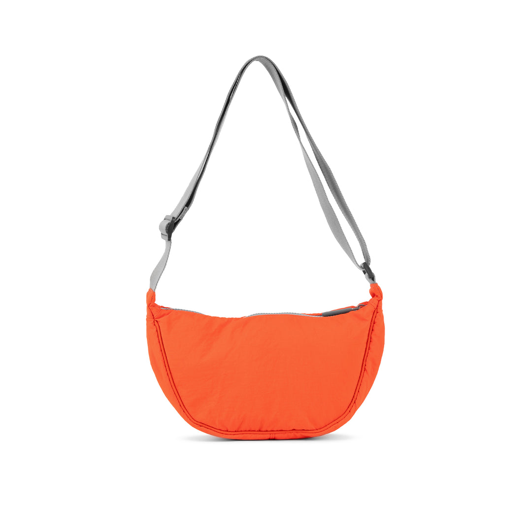 Farringdon Half Moon Bag in Tangerine