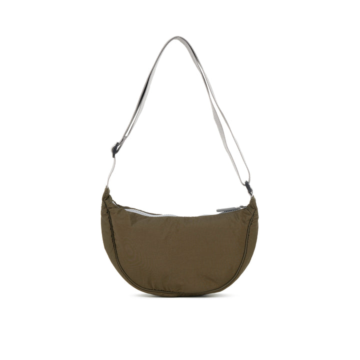 Farringdon Half Moon Bag in Moss