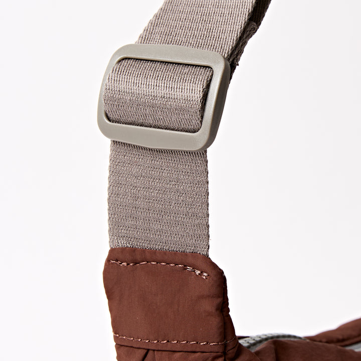 Farringdon Half Moon Bag in Chocolate