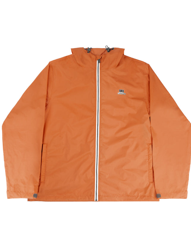 Holborn Rain Jacket in Burnt Orange