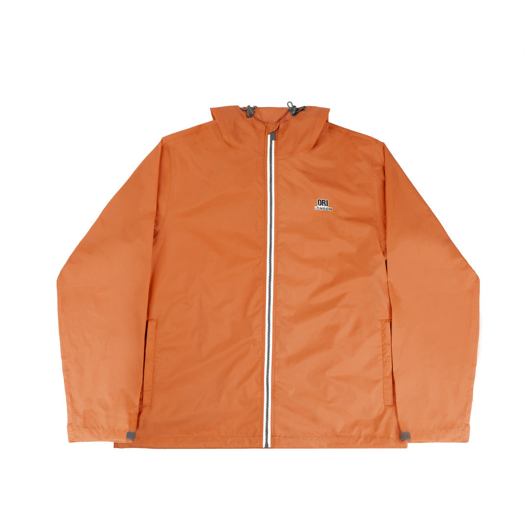 Holborn Rain Jacket in Burnt Orange