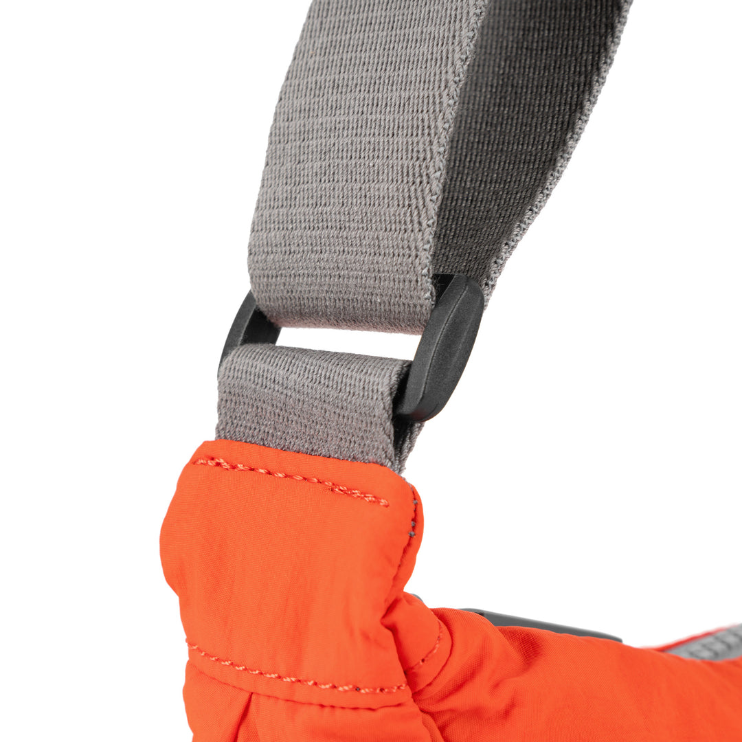 Farringdon Half Moon Bag in Tangerine