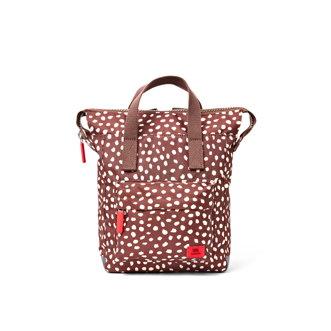 Bantry Backpack in Brown Dot