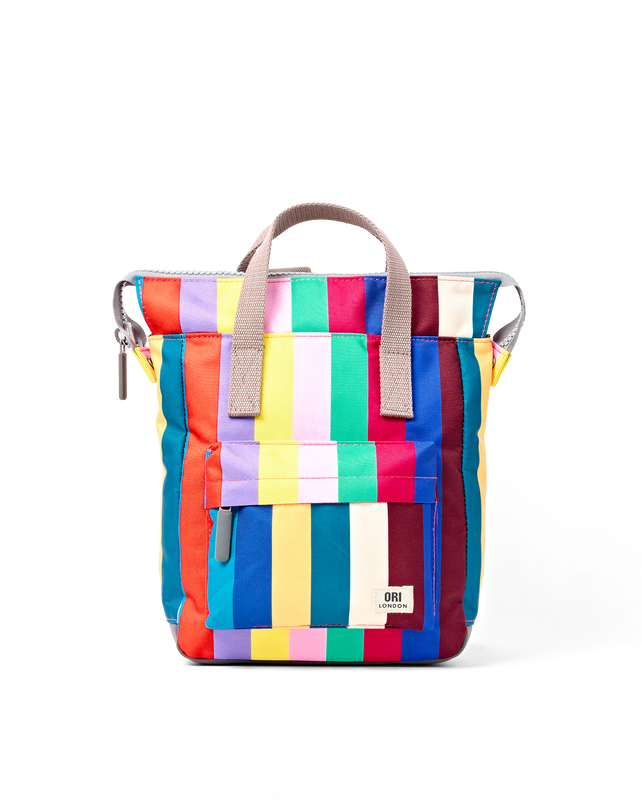 Bantry Backpack in Wide Multi Stripe