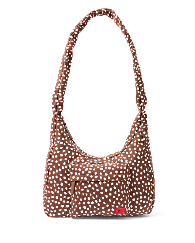 Belsize Crossbody Bag in Brown Spot