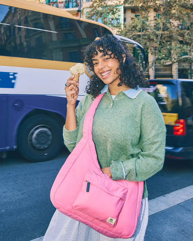 Belsize Crossbody Bag in Pink Lemonade