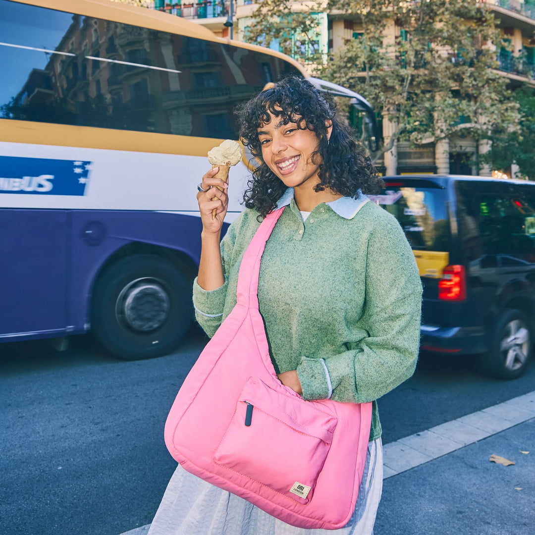 Belsize Crossbody Bag in Pink Lemonade