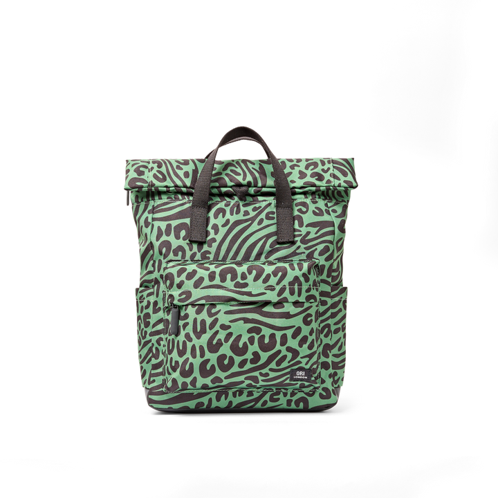 Canfield Roll Top Backpack in Mixed Animal Artichoke