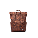 Canfield Roll Top Backpack in Mini Leopard