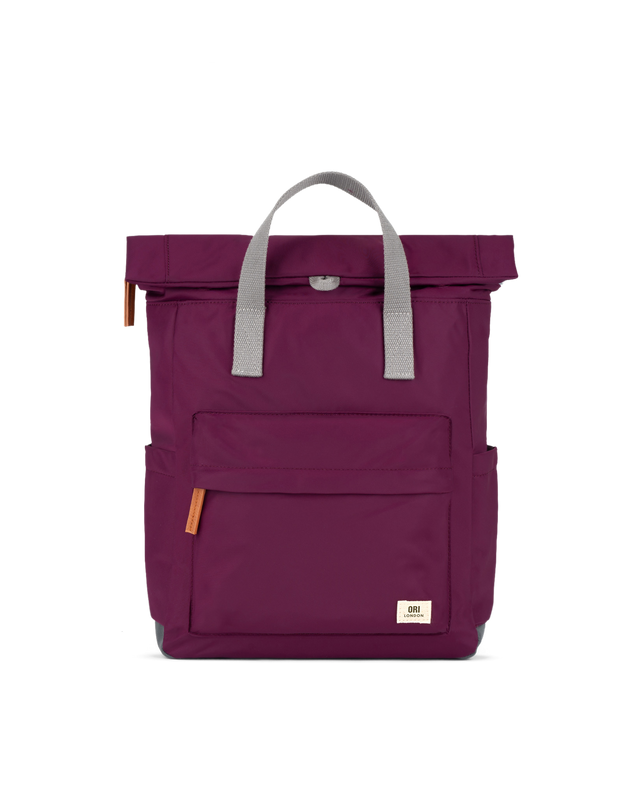 Canfield Roll Top Backpack in Royal Burgundy