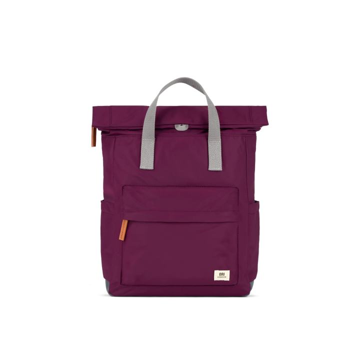 Canfield Roll Top Backpack in Royal Burgundy