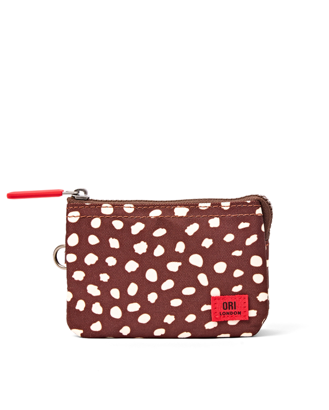 Carnaby Wallet in Brown Dot
