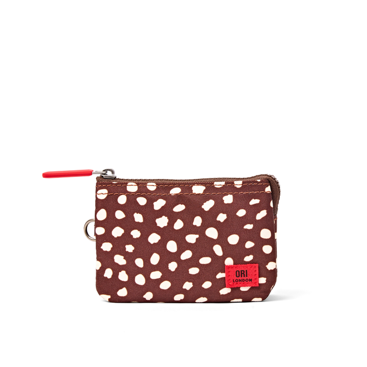 Carnaby Wallet in Brown Dot