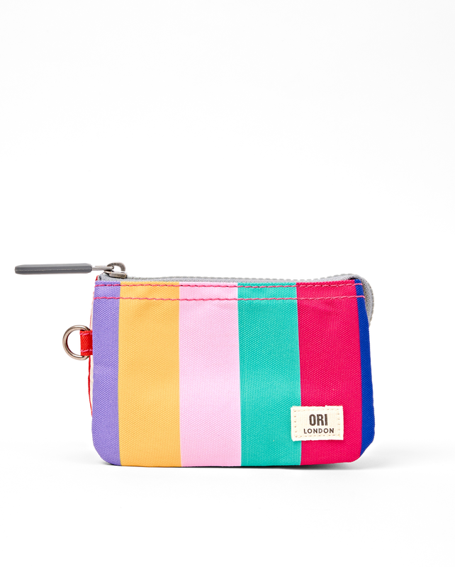 Carnaby Wallet in Wide Multi Stripe