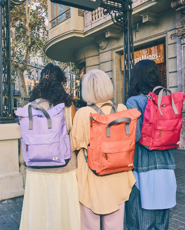 Canfield Roll Top Backpack in Sugar Coral
