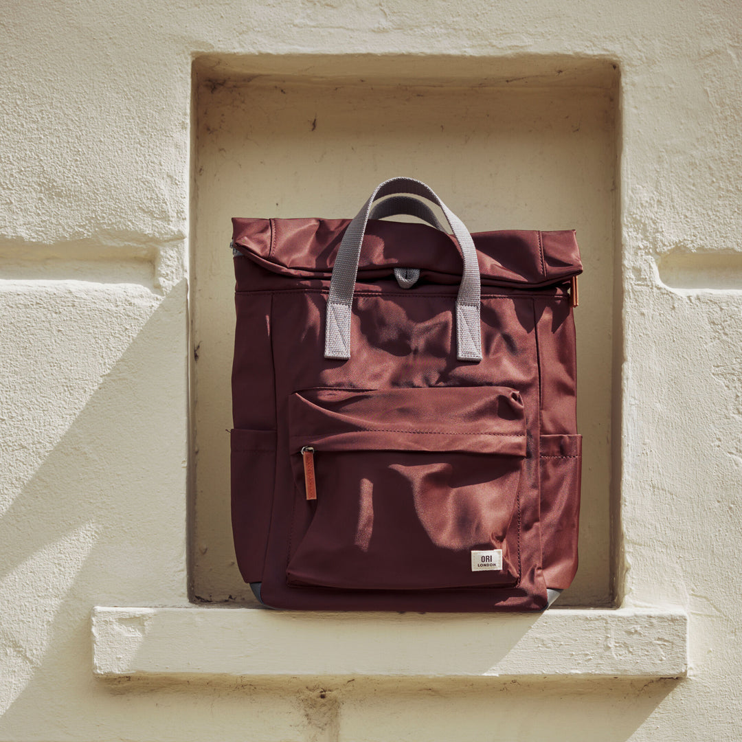 Canfield Roll Top Backpack in Rocky Road