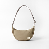 Farringdon Half Moon Bag in Taupe