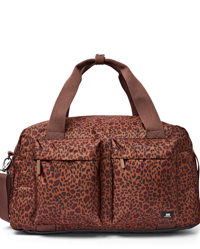 Gatwick Carry-On Duffel Bag in Mini Leopard