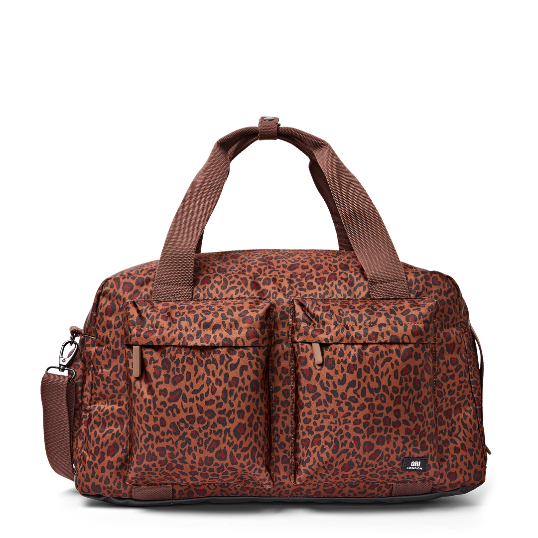 Gatwick Carry-On Duffel Bag in Mini Leopard