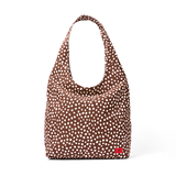 Hoxton Shoulder Bag in Brown Dot