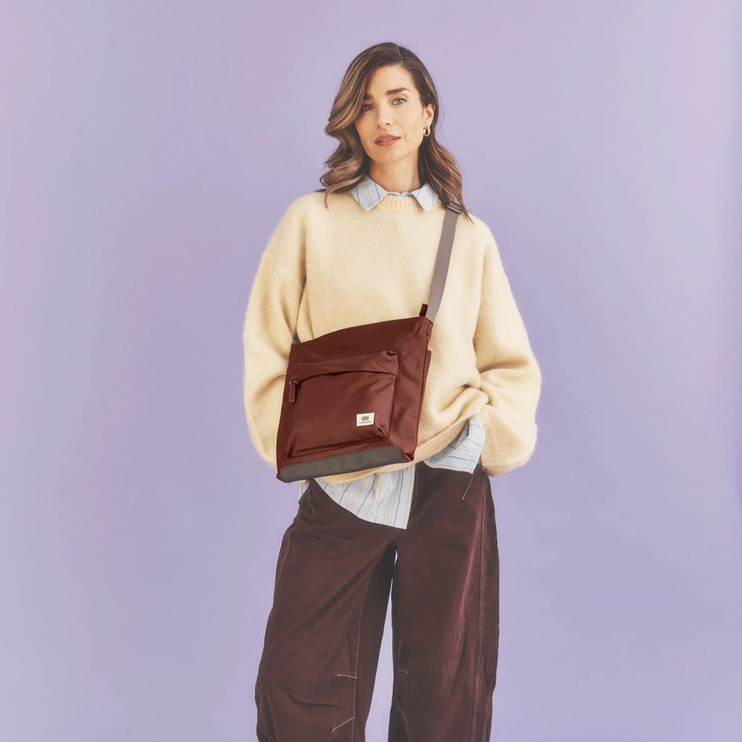 Kennington Crossbody Bag in Rocky Road
