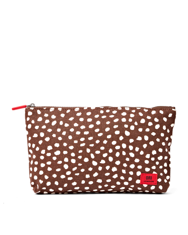 Maida Vale Pouch in Brown Spot