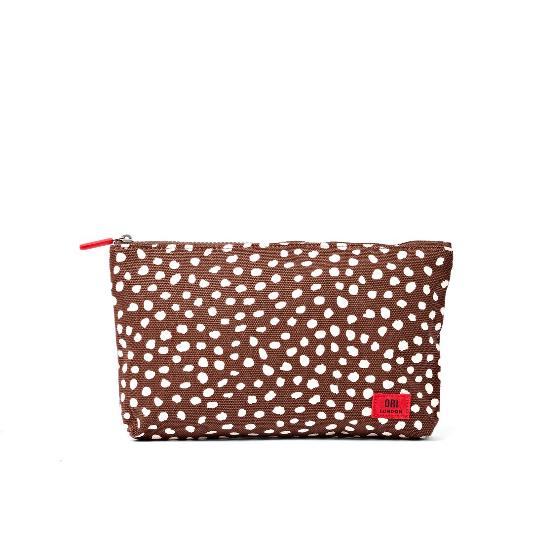 Maida Vale Pouch in Brown Spot