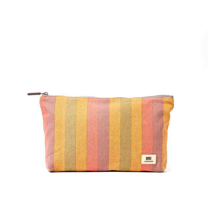 Maida Vale Pouch in Faded Multi Stripe