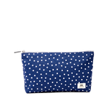Maida Vale Pouch in Navy Polka