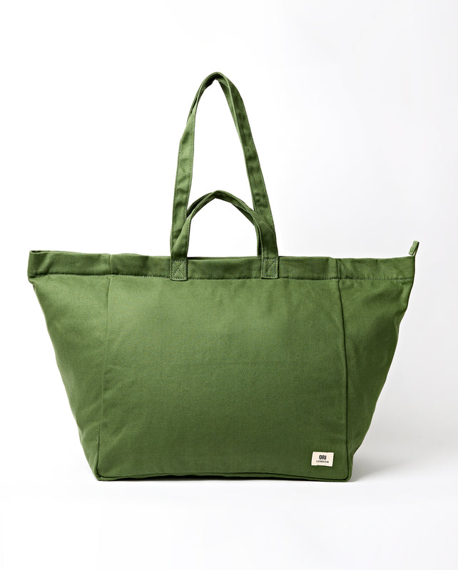 Marylebone Tote Bag in Artichoke