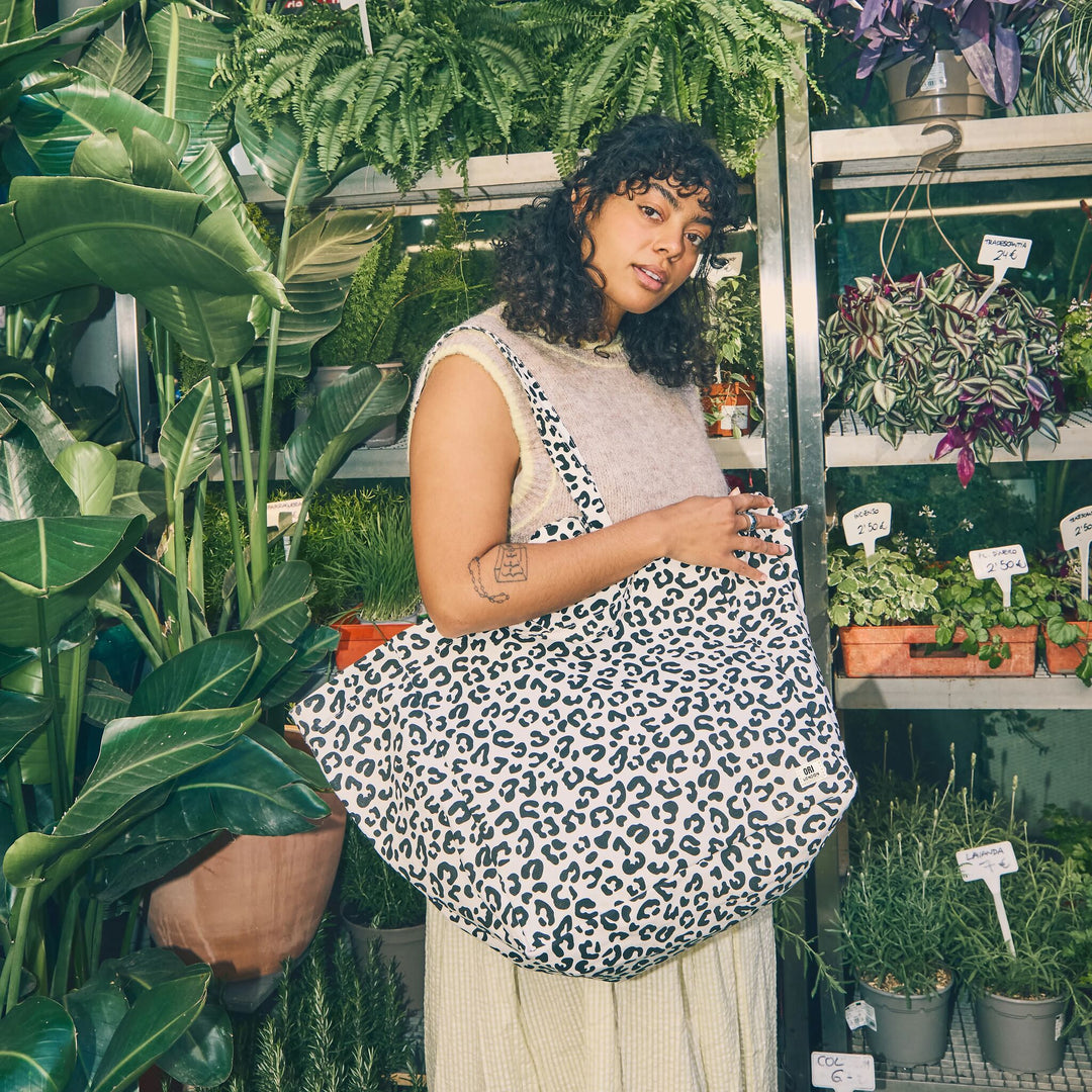 Marylebone Tote Bag in Summer Leopard